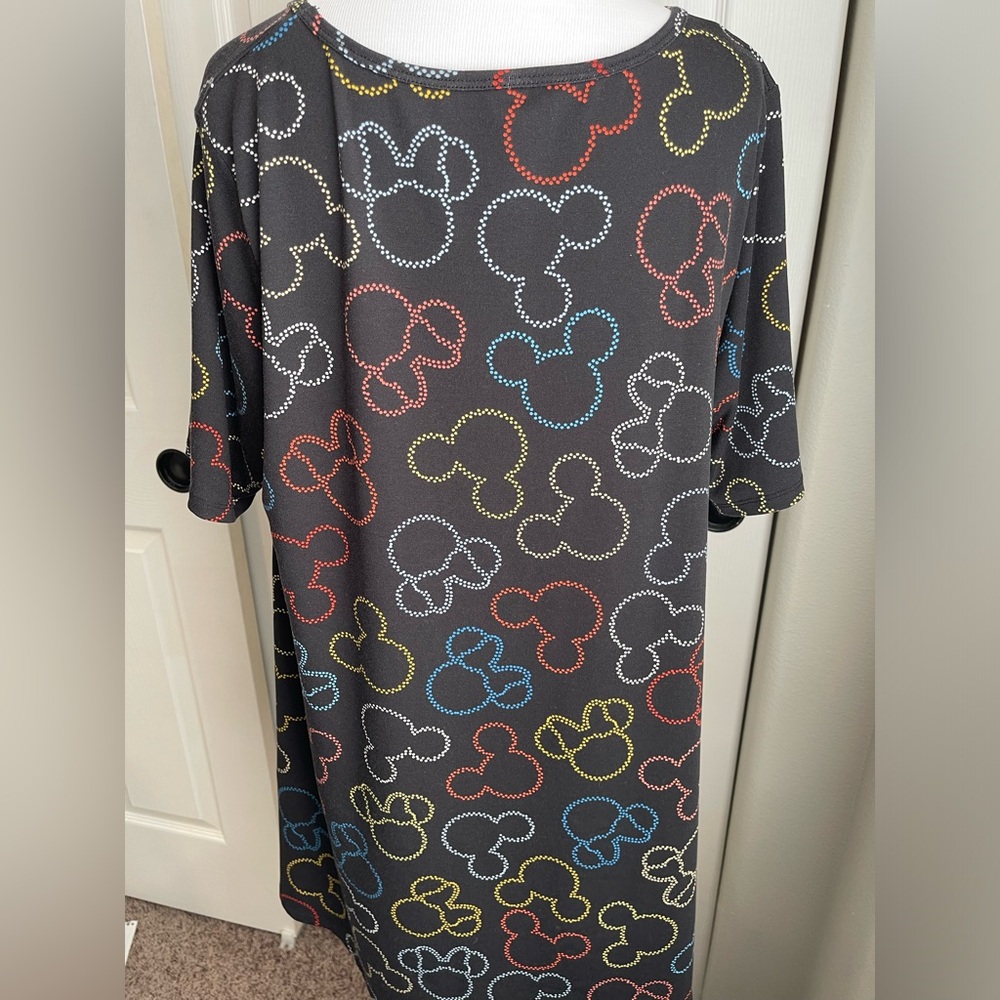 LulaRoe Disney Mickey & Minnie Dress Large - Picture 3 of 6